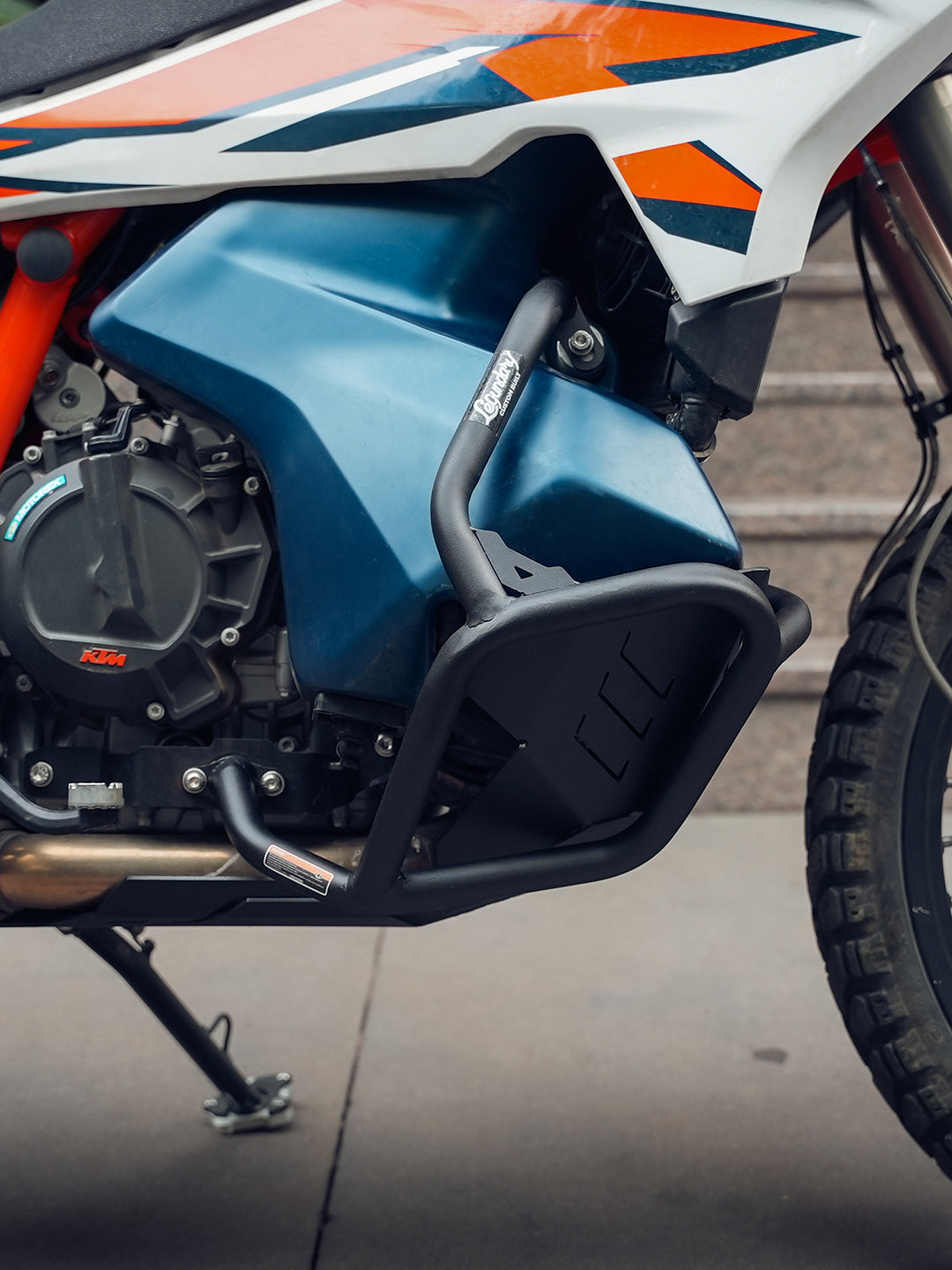 KTM ADV 890 Bellator Lower Crash Guard Black