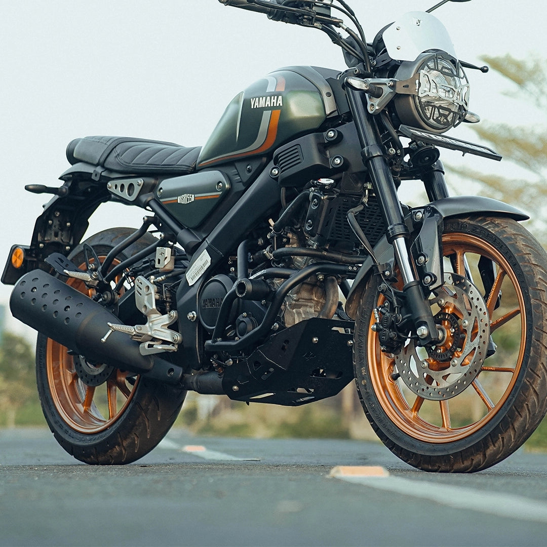 YAMAHA XSR 155 THANOS CRASHGUARD WITH SLIDER YAMAHA XSR 155 THANOS CRASHGUARD WITH SLIDER