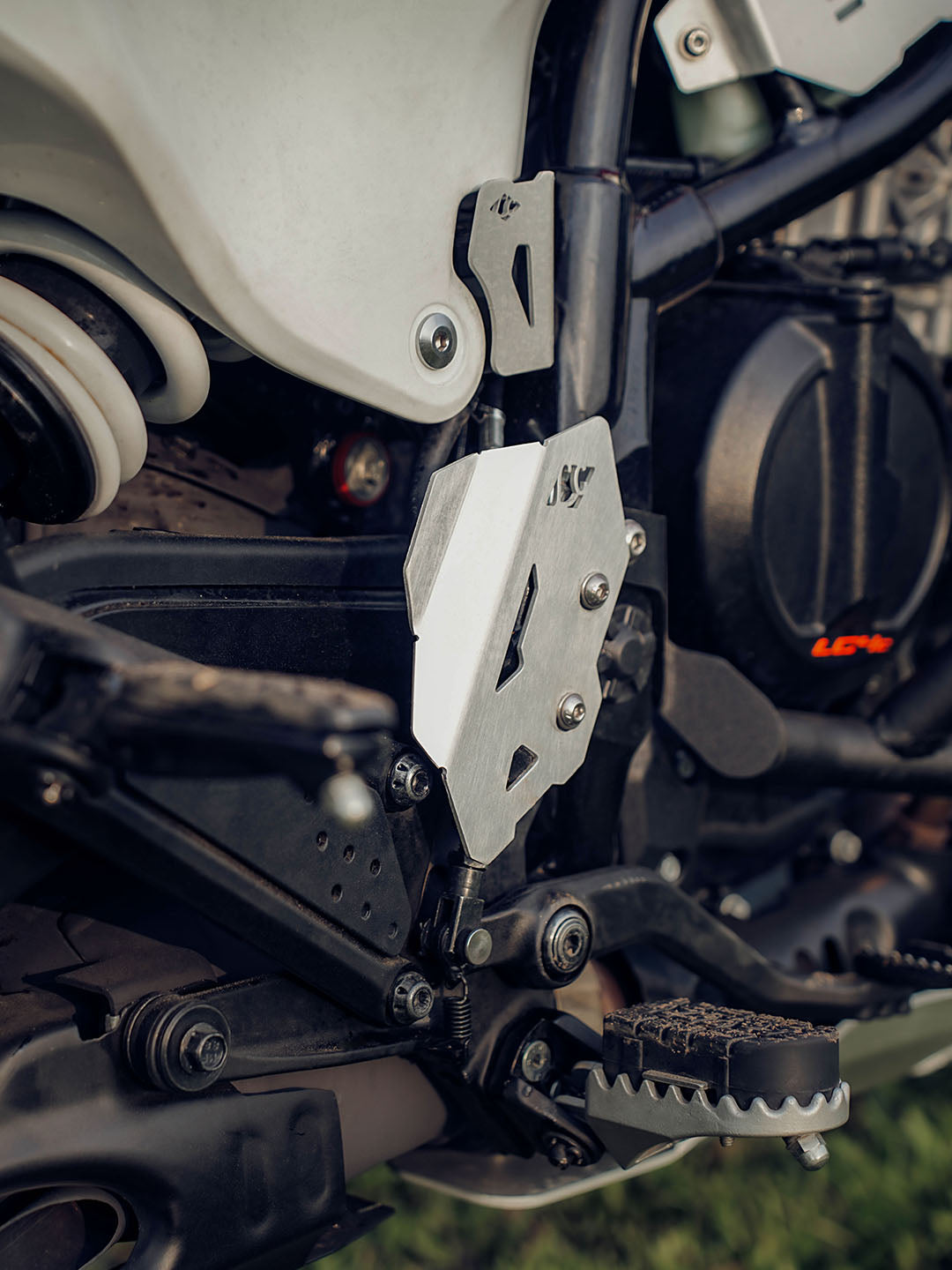 KTM ADV 390 2025 Model Titan Master Cylinder Guard Silver
