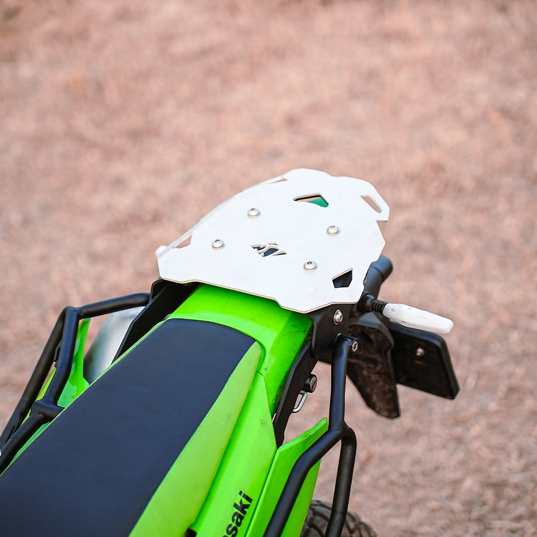 KAWASAKI KLX 230 HAULIER LUGGAGE CARRIER WITH SILVER PLATE(CBU/CKD VERSION)