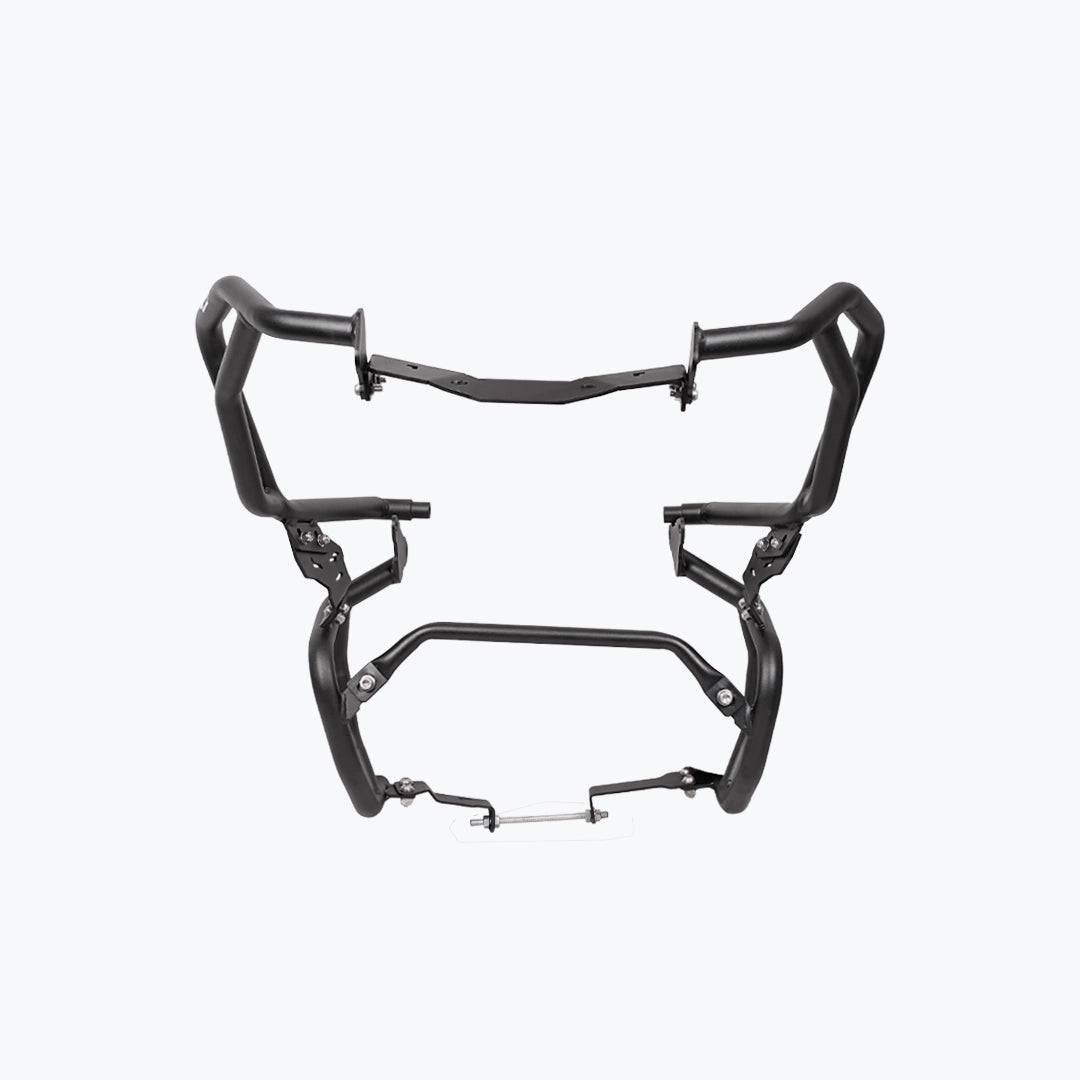 TVS APACHE RTX 300 RAPTOR CRASH GUARD UPPER & LOWER SET BLACK