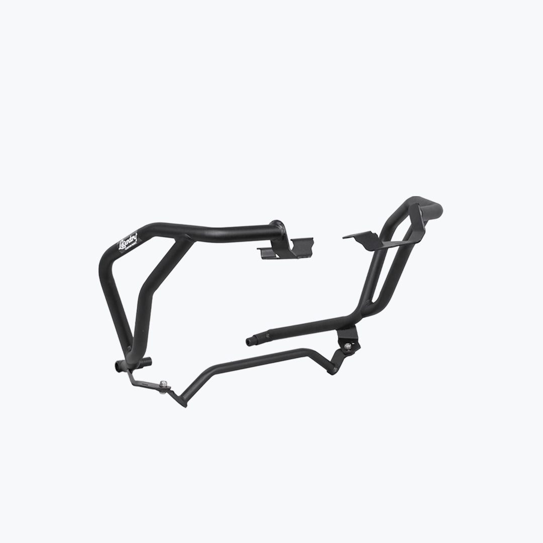 TVS APACHE RTX 300 RAPTOR CRASH GUARD UPPER & LOWER SET BLACK