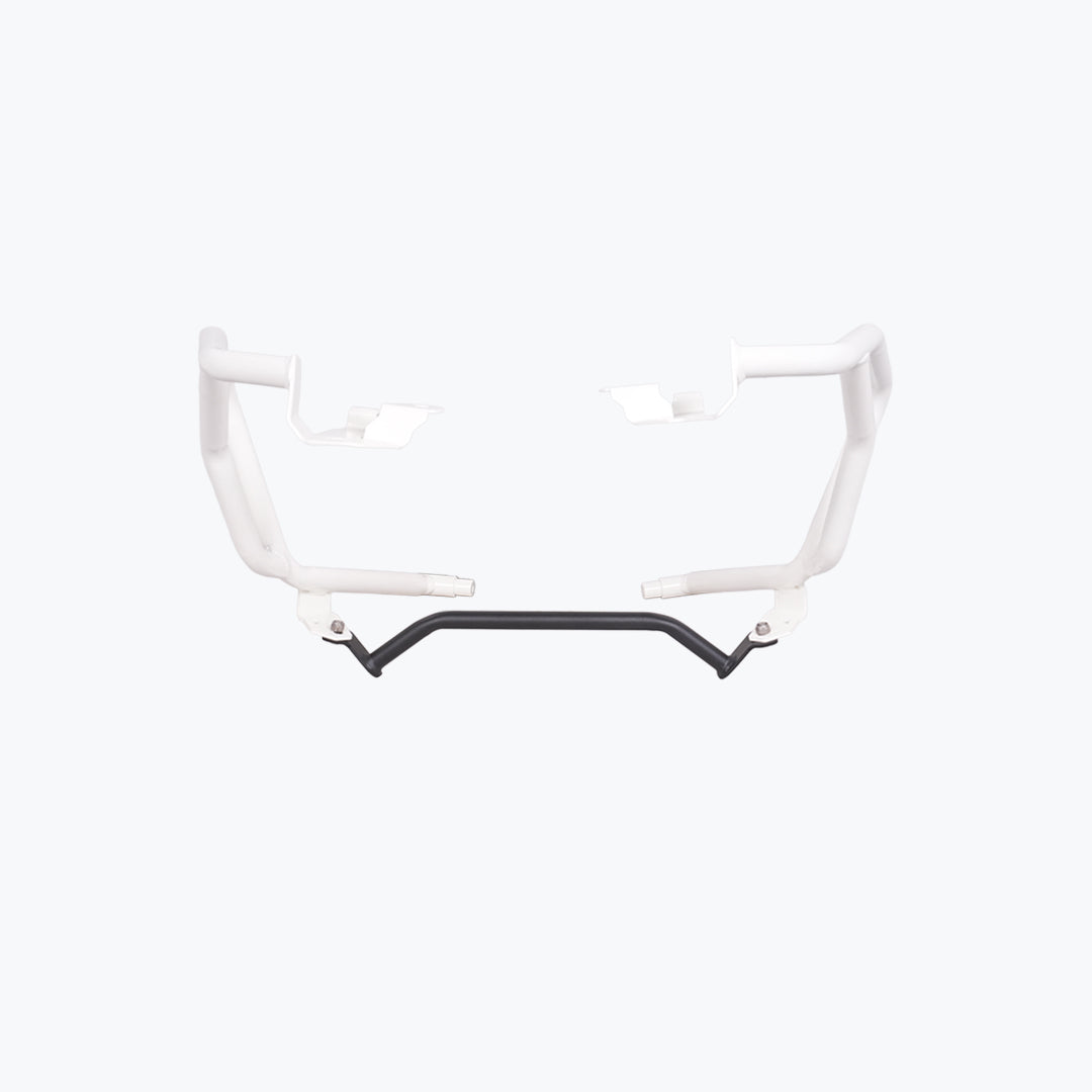 TVS APACHE RTX 300 RAPTOR CRASH GUARD UPPER & LOWER SET WHITE