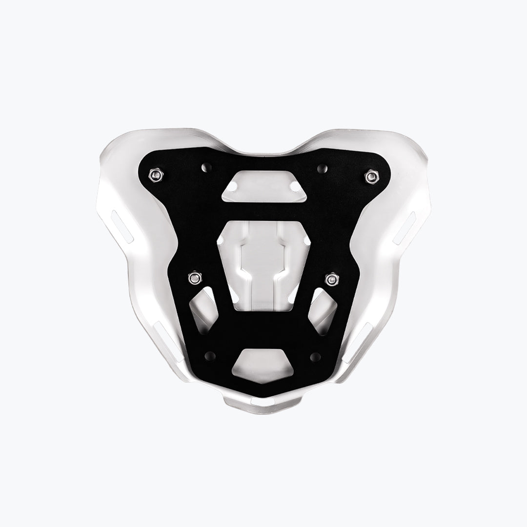 TVS APACHE RTX 300 GENESIS CARRIER PLATE  SILVER -DIRECT FIT(WITH OEM CARRIER)