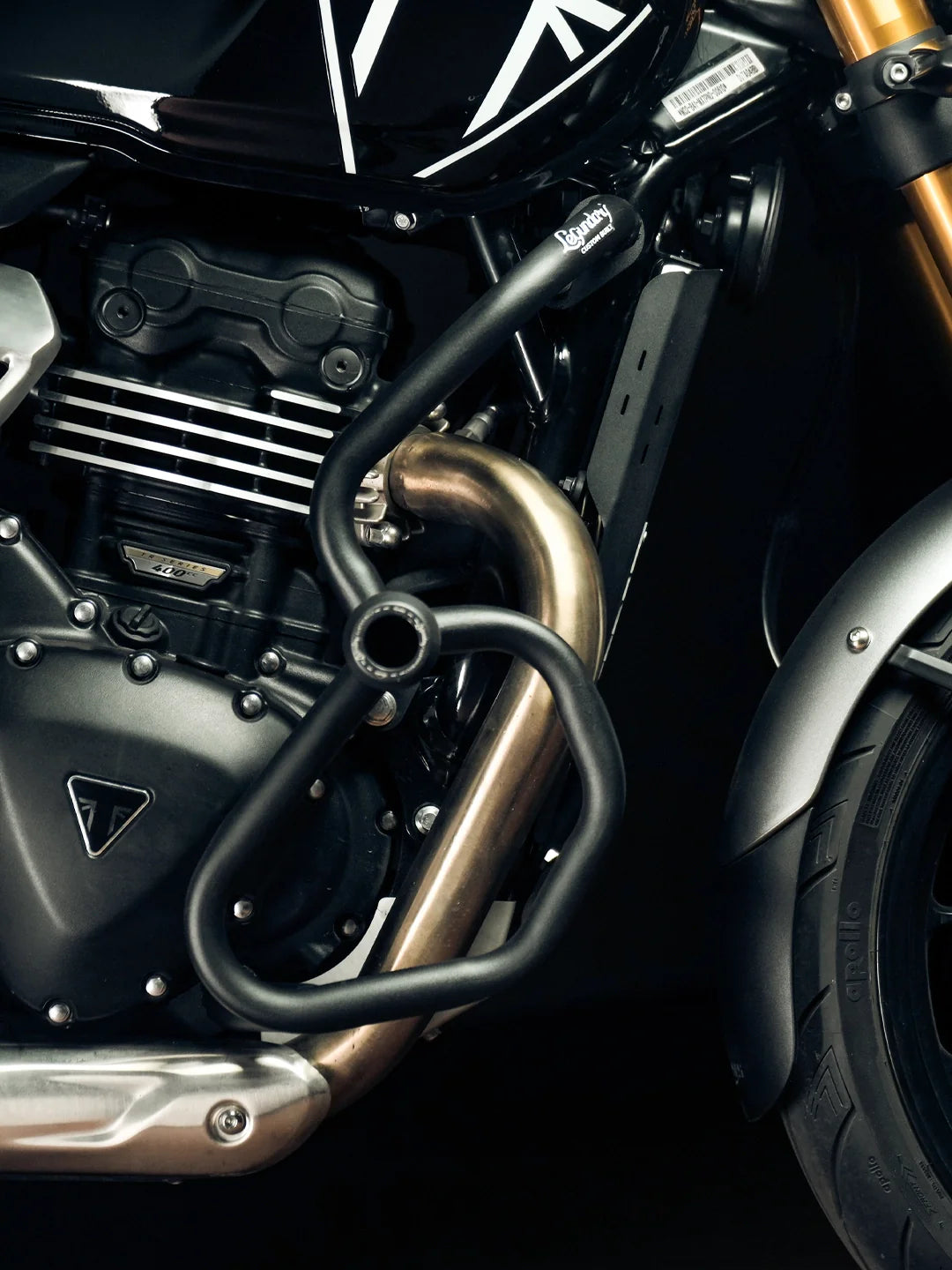 Triumph Speed 400 Crashguard With Slider