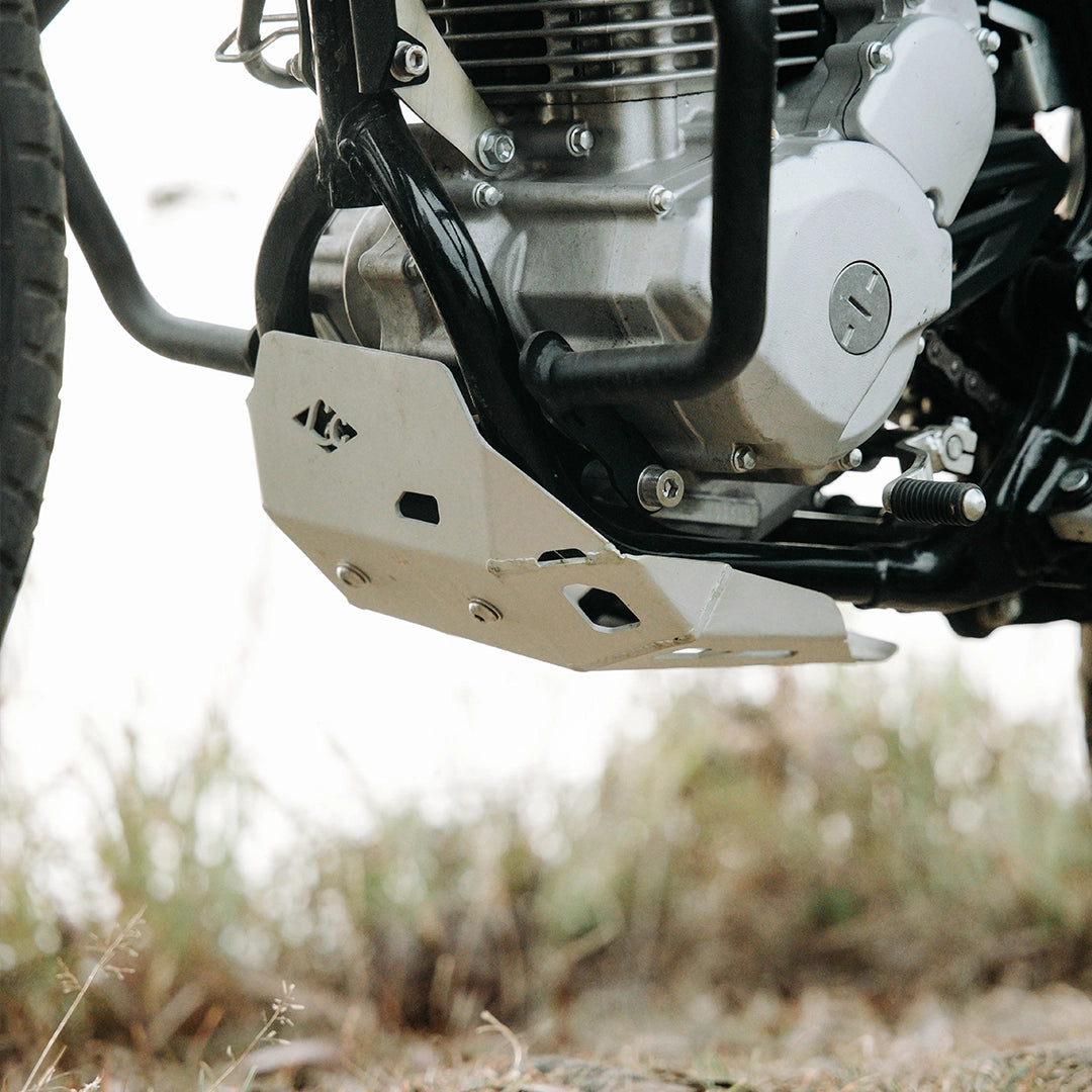 KAWASAKI KLX 230 VAMBRACE BASHPLATE -SILVER (CKD VERSION)