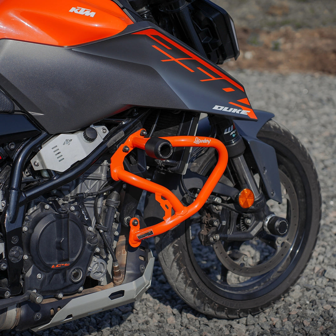 KTM DUKE 390/250 GEN 3 DEFENDER CRASH GUARD ORANGE