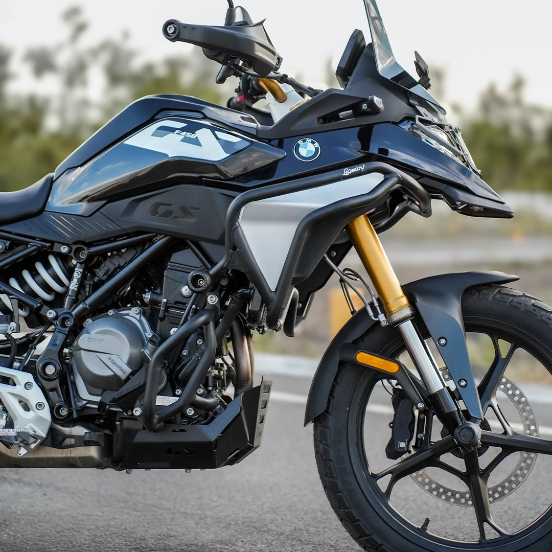 BMW F450 GS RAPTOR CRASHGUARD BLACK PHOTO