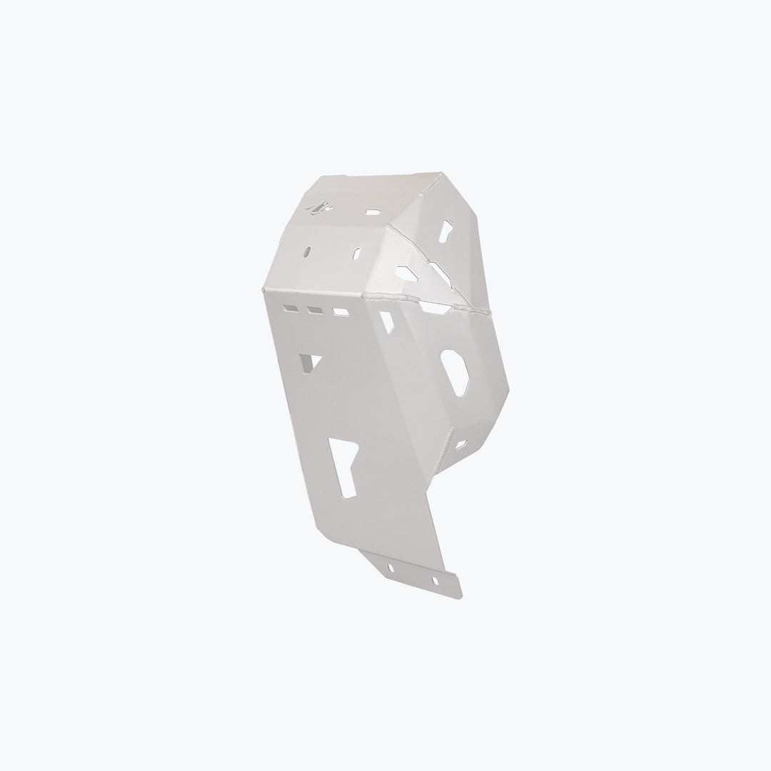 Honda NX 500 Vambrace Bash Plate Silver