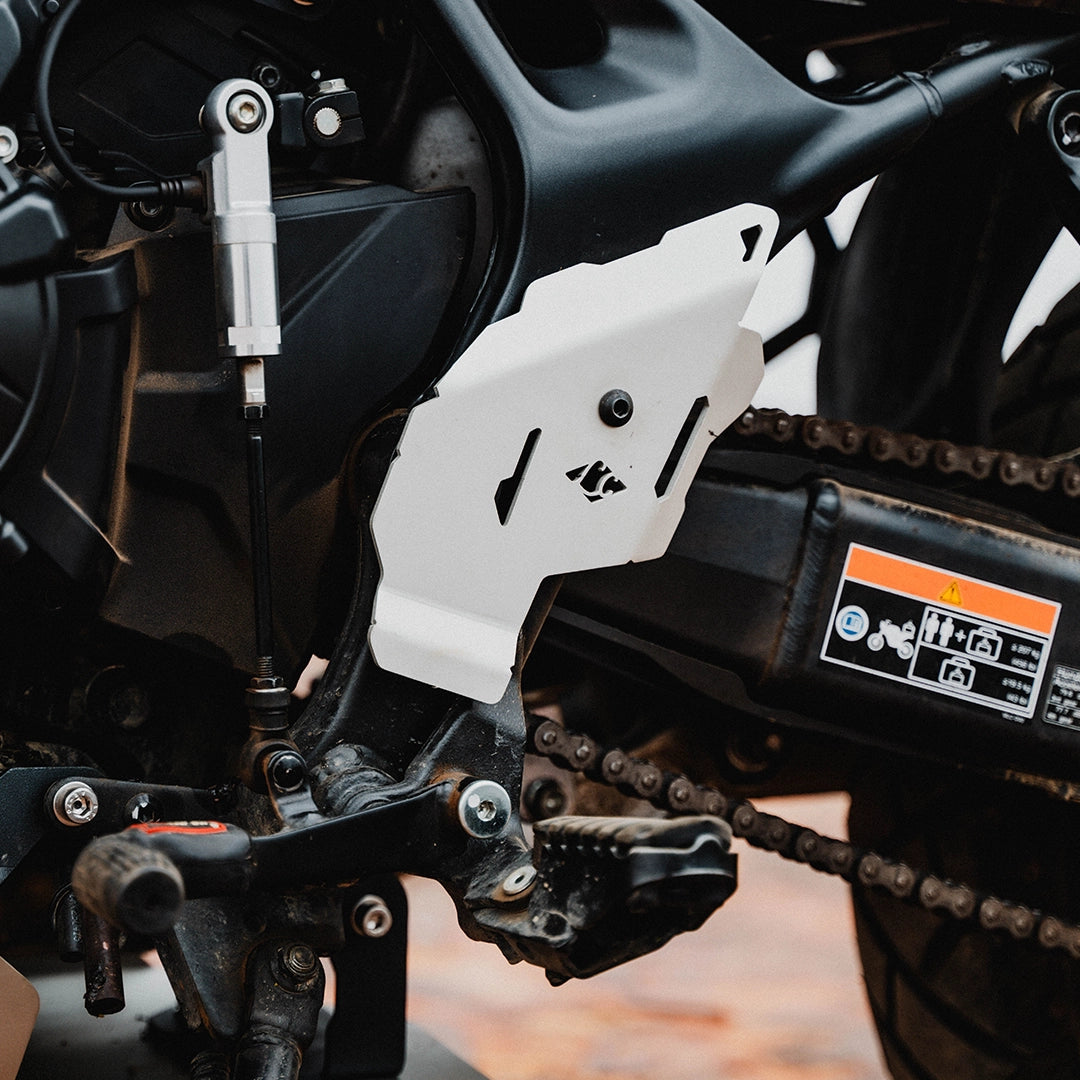 HONDA TRANSALP 750 TITAN BOOT GUARDS SILVER