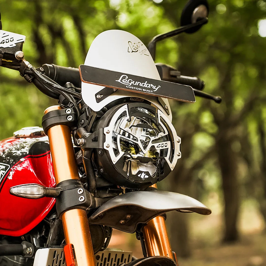 Scrambler 400 x Cosmic Headlight Grill