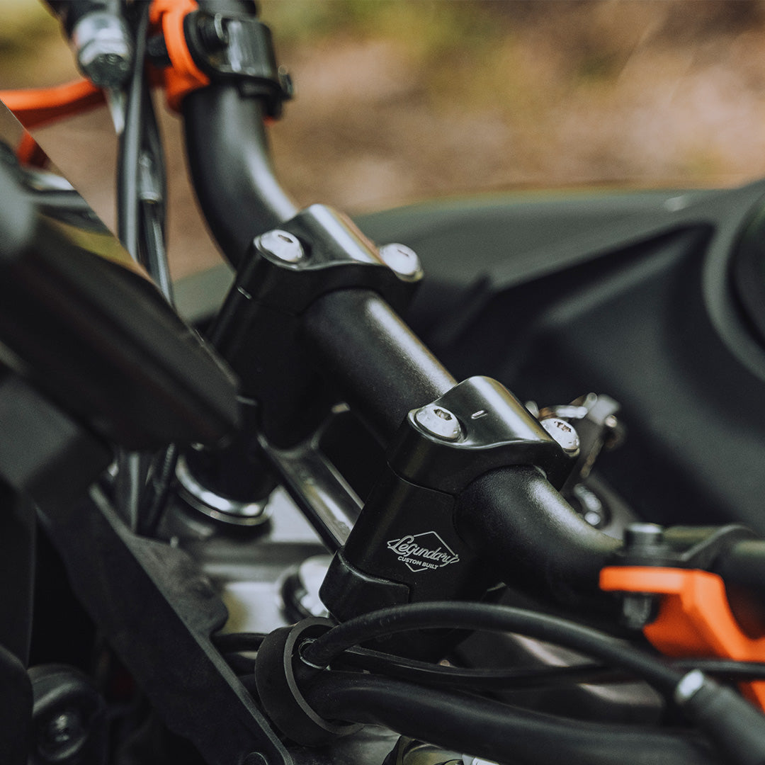 KTM 390 Enduro R Dodger Handle Riser Black