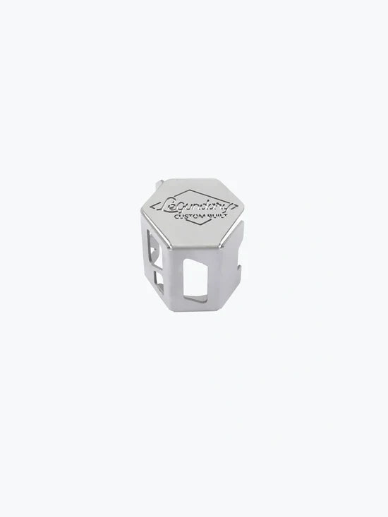 SCRAM 440 CASQUE REAR OIL CAP SILVER