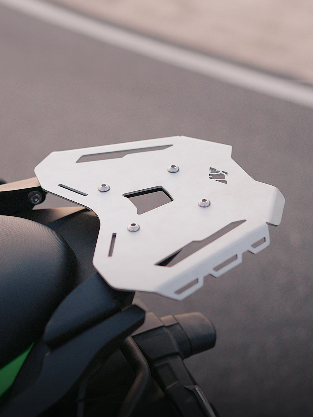 Kawasaki Versys 650 Haulier Rear Carrier Silver
