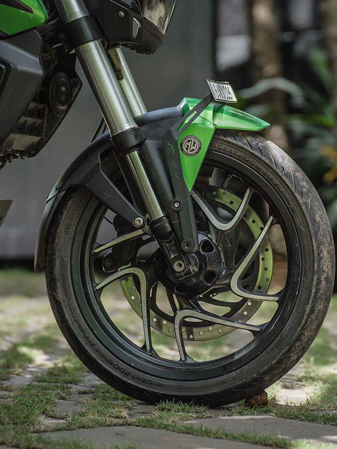 Bajaj Dominar 400 number plate holder Legundary