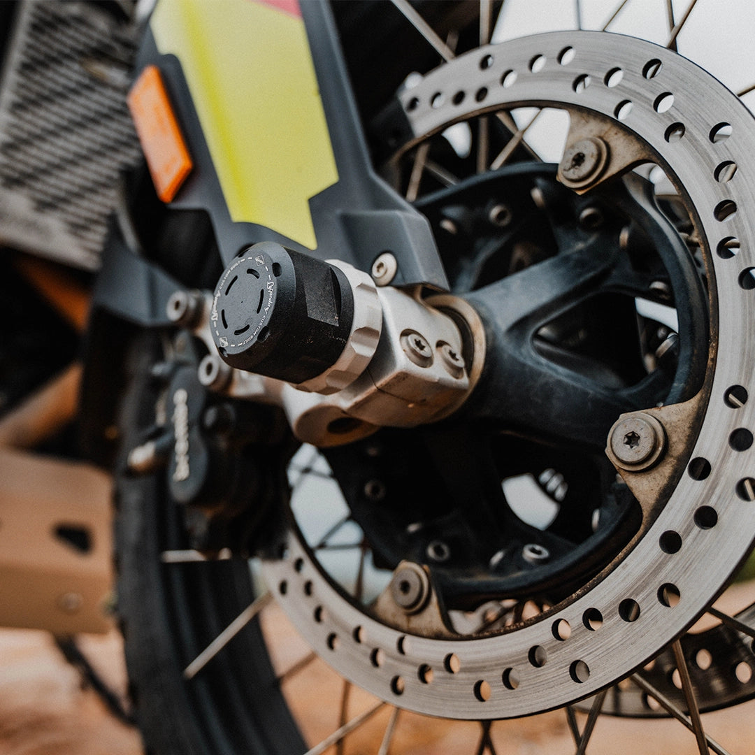 BMW F900 GS ROTEX FRONT WHEEL SLIDER PAIR